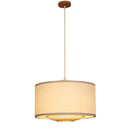 GobekUsa Japanese Bamboo Chandelier Pendant Light for Living Dining Bedroom - Quiet Style Icon