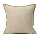 GobekUsa Geometric Brown Leather Splicing Throw Pillow Cover 45x45cm Luxe Square Cushion Case