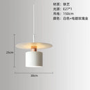 Nordic Vintage White Single Pendant Light