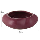 GobekUsa Lotus Seedpod Ceramic Vase Artificial Flower Pot Modern Desk Decor