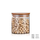 GobekUsa Bamboo-Covered Glass Storage Jars: Airtight Solution for Kitchen Organizing