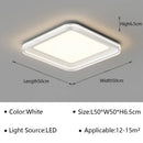 GobekUsa Geometric LED Ceiling Lamp Chandelier for Living Dining Room Study Bedroom Aisle Balcony