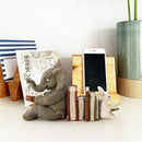 GobekUsa Elephant Bird Rabbit Figurines Resin Fairy Garden Ornaments Tabletop Decoration