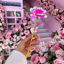 GobekUsa Galaxy Rose: Forever Love Wedding Decor, Valentine's Day Table Centerpiece