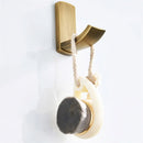 GobekUsa Antique Bronze Bathroom Accessory Set: Shelf, Towel Rack, Holder, Brush, Hanger, Hook
