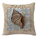 GobekUsa Coastal Cushion Cover - Sea Theme Decorative Sofa Pillowcase