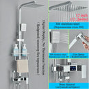 GobekUsa Digital Thermostatic Shower Faucet Set with Bidet Sprayer