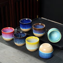 GobekUsa Ceramic Kung Fu Tea Cup Set - Exquisite Porcelain Drinkware Mug for Gift