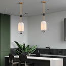 GobekUsa Glass LED Chandelier: Elegant Ceiling Light for Home Decor and Ambiance