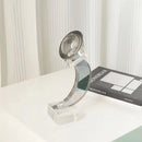 GobekUsa Geometric Crystal Glass Bookshelf Ornaments