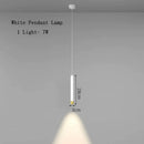 GobekUsa Black Pendant Lamps: Modern Bedroom Lighting with Long Cable