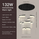 GobekUsa Acrylic Chandelier: Modern Nordic Style Lighting for Luxury Living Room & Staircase