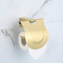 GobekUsa Gold Bathroom Hardware Set: Towel Rack, Shelf, Paper Holder, Towel Holder, Toilet Brush Holder