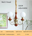 GobekUsa Cream Style LED Chandelier for Bedroom, Living Room, Dining Room