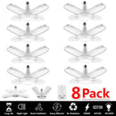 GobekUsa Industrial LED Ceiling Light Deformable Foldable E26/27 Bulb for Garage Warehouse