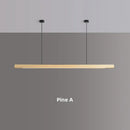 GobekUsa Linear LED Pendant Lights: Modern Kitchen Island Dining Room Lighting