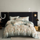 GobekUsa Eucalyptus Fiber Bedding Set: Duvet Cover, Bed Sheet, Fitted Sheet, Pillowcases