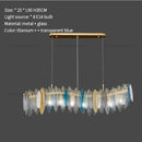 GobekUsa Glass Chandelier Light for Living Room, Bedroom, Dining: Luxury Art Designer Lighting