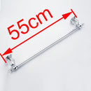 GobekUsa Crystal Chrome Towel Bar - Stainless Steel Bathroom Accessories