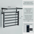 GobekUsa Electric Towel Rack with Digital Display and Thermostatic Settings