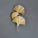GobekUsa Ginkgo Leaf Gold Wall Lamp for Hotel Bedroom and Corridor