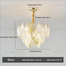 GobekUsa French Crystal Chandelier for Elegant Living Room, Bedroom, or Restaurant