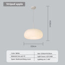 GobekUsa Cream Apple LED Pendant Light for Cozy Illumination in Home Décor