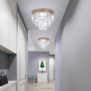 GobekUsa Crystal LED Ceiling Chandelier for Kitchen Island, Living Room, Dining Room Lighting