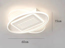 GobekUsa Kids Bedroom Ceiling Fan with Remote Control & Light - Modern Bladeless LED Fan