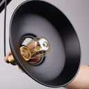 GobekUsa Industrial Farmhouse Black Pendant Light for Kitchen - E27 Based