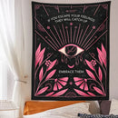 GobekUsa Botanical Eye Tapestry Wall Hanging Psychedelic Bohemia Home Decor