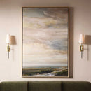 GobekUsa Copper Cloth LED Wall Lamp for Bedroom Reading Light & Decor