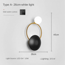 GobekUsa Elegant LED Wall Sconce - Nordic Bedroom & Living Room Decor Light