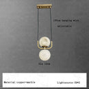 GobekUsa Alabaster Marble Pendant Lights for Luxury Dining Room, Kitchen & Bar Décor