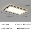 GobekUsa Geometric LED Ceiling Lamp Chandelier for Living Dining Room Study Bedroom Aisle Balcony