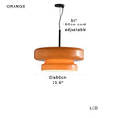 GobekUsa Large Glass Pendant Light Dining Table Kitchen Island Lamp