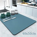 GobekUsa Coffee Mat: Absorbent Dish Drying Mat for Kitchen Counter, Bar, Coffee Machine