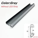 GobekUsa LED Shelf Light - Recessed Aluminum Profile for Cabinets & Closets
