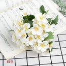 GobekUsa Begonia Silk Flower Bouquet - Home Soft Decoration Bouquet
