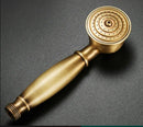 GobekUsa Antique Bathroom Handheld Shower Head | High Pressure Rainfall Nozzle Save Water