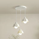 GobekUsa Elegant Cream LED Chandelier for Dining Room