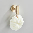 GobekUsa Brushed Gold Bathroom Hardware Set: Towel Bar, Paper Holder, Robe Hook