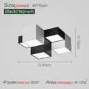 GobekUsa Bedroom Ceiling Lamp: New Modern Master Bedroom Lighting, Nordic Design, Black&White