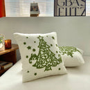 GobekUsa Christmas Cartoon Embroidered Pillow Covers for Festive Sofa Decor