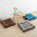 GobekUsa Corduroy Floor Seat Cushion Pad for Adults – Large, Soft Square Pouf for Comfort