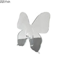 GobekUsa Butterfly Vase: Desk Decor, Flower Arrangement Pot for Room Aesthetic