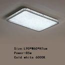 GobekUsa Crystal Round Ceiling Lamp Elegant LED Lighting for Bedroom & Living Room