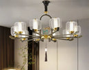GobekUsa Deer Enamel Pendant Light | Chinese Style Zen Design for Home Decor