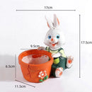 GobekUsa Cartoon Bunny Rabbit Flower Pot | Cute Indoor Succulent Planter Garden Decor