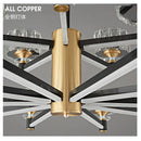 GobekUsa Crystal Chandelier Modern Luxury Light for Living Hall Dining Bedroom